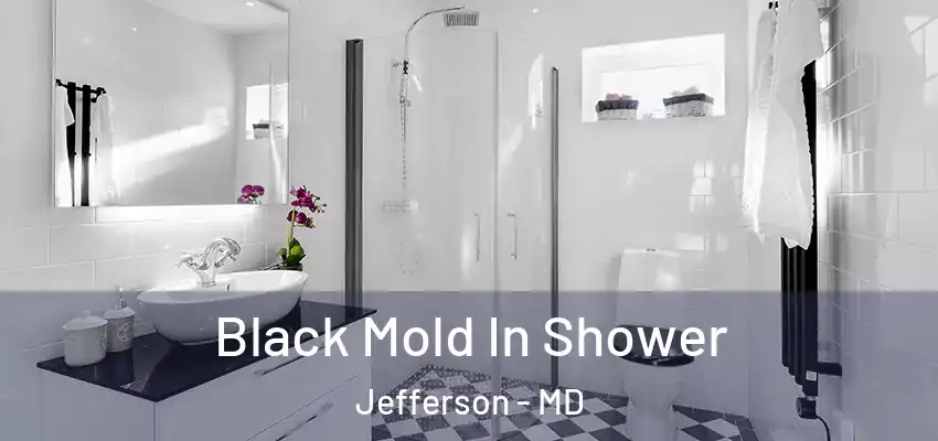 Black Mold In Shower Jefferson - MD