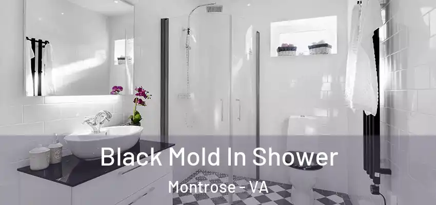 Black Mold In Shower Montrose - VA