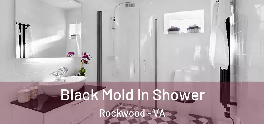 Black Mold In Shower Rockwood - VA