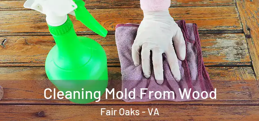 Cleaning Mold From Wood Fair Oaks - VA