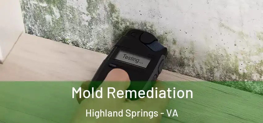  Mold Remediation Highland Springs - VA