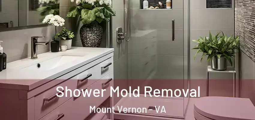 Shower Mold Removal Mount Vernon - VA